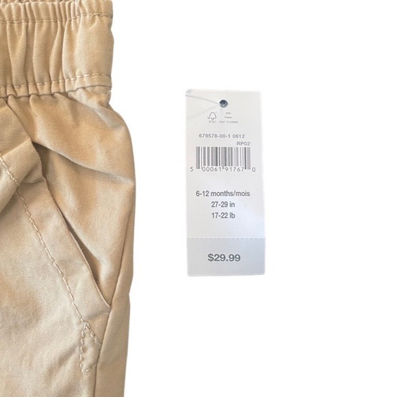 BabyGap Khaki Pants, 6-12 Months, NWT - Picture 3 of 4